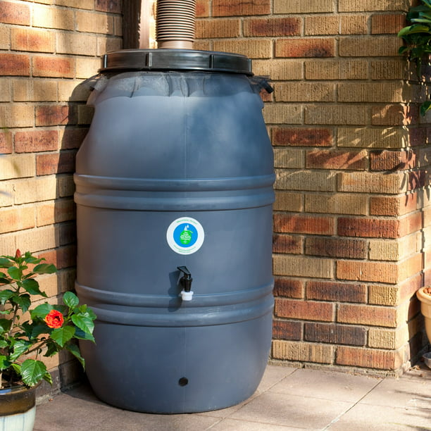 Water Tank Rain Barrel 300 L Container Garden Outdoor Water Storage 66 Gallons
